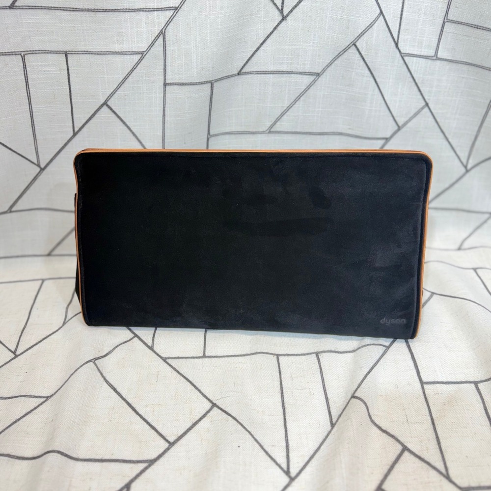 Dyson Hair Tool Travel Pouch OS Black Velvet Heat Resistant Storage Bag